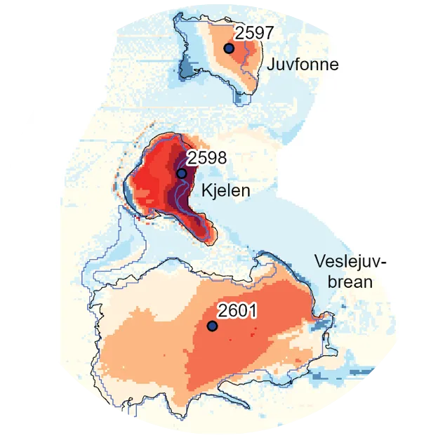 Breane kring Galdhøpiggen 2011 – 2020